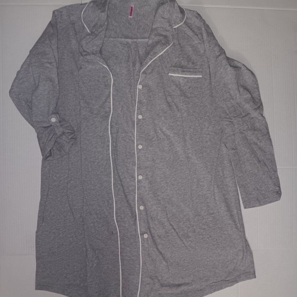 GOLDENPOINT CONVERTIBLE SLEEVES SHIRT ROBE - Picture 11 of 15
